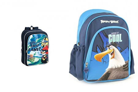 Mochila escolar angry birds