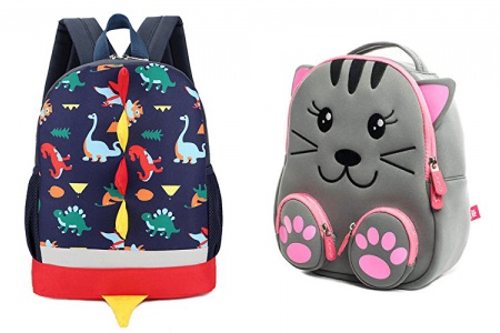 Mochila escolar animales 3d