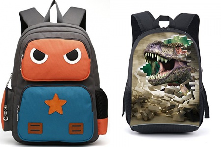 Mochila escolar animales