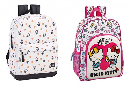 Mochila escolar hello kitty