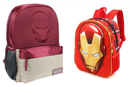 Mochila escolar iron man