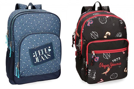 Mochila escolar juvenil pepe jeans