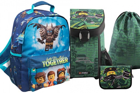 Mochila escolar lego