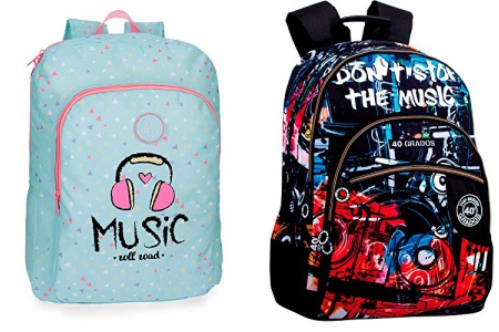 Mochila escolar music