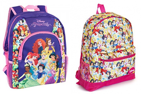 Mochila escolar princesas disney