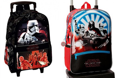 Mochila escolar star wars con carro