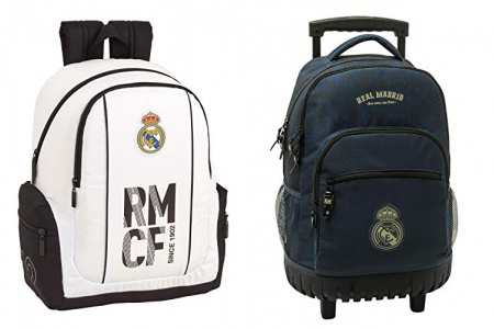 Mochila niño real madrid escolar