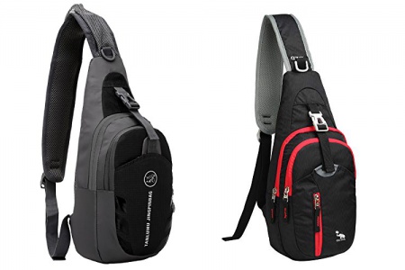 Mochila bandolera hombre deporte