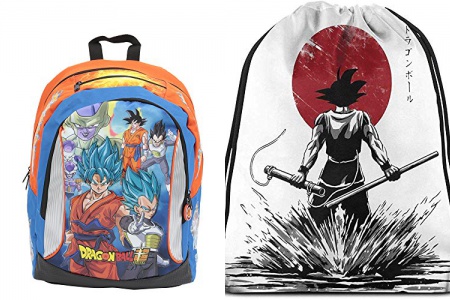 Mochila tela dragon ball