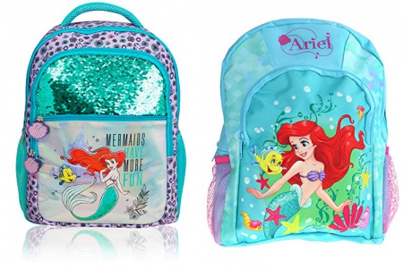 Mochila ariel sirenita infantil