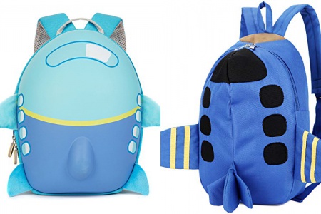 Mochila infantil avión