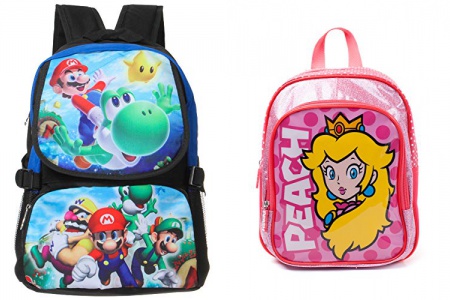 Mochila infantil mario bros