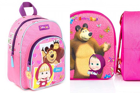 Mochila masha y el oso infantil