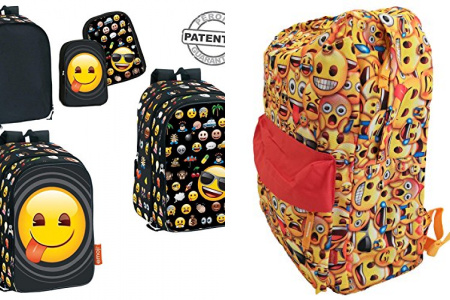 Mochila emoji escolar