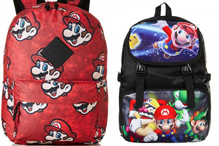 Mochila mario bros niño pequeña