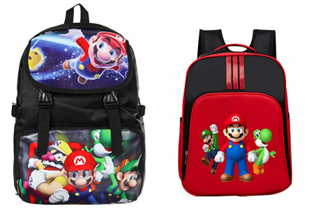 Mochila mario bros niño