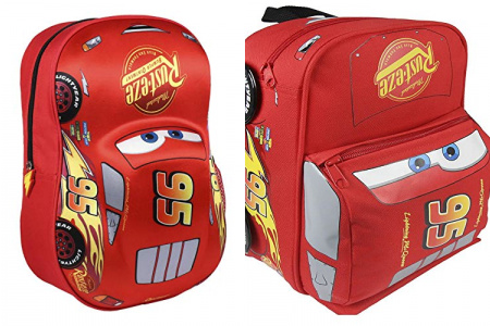 Mochila rayo mcqueen